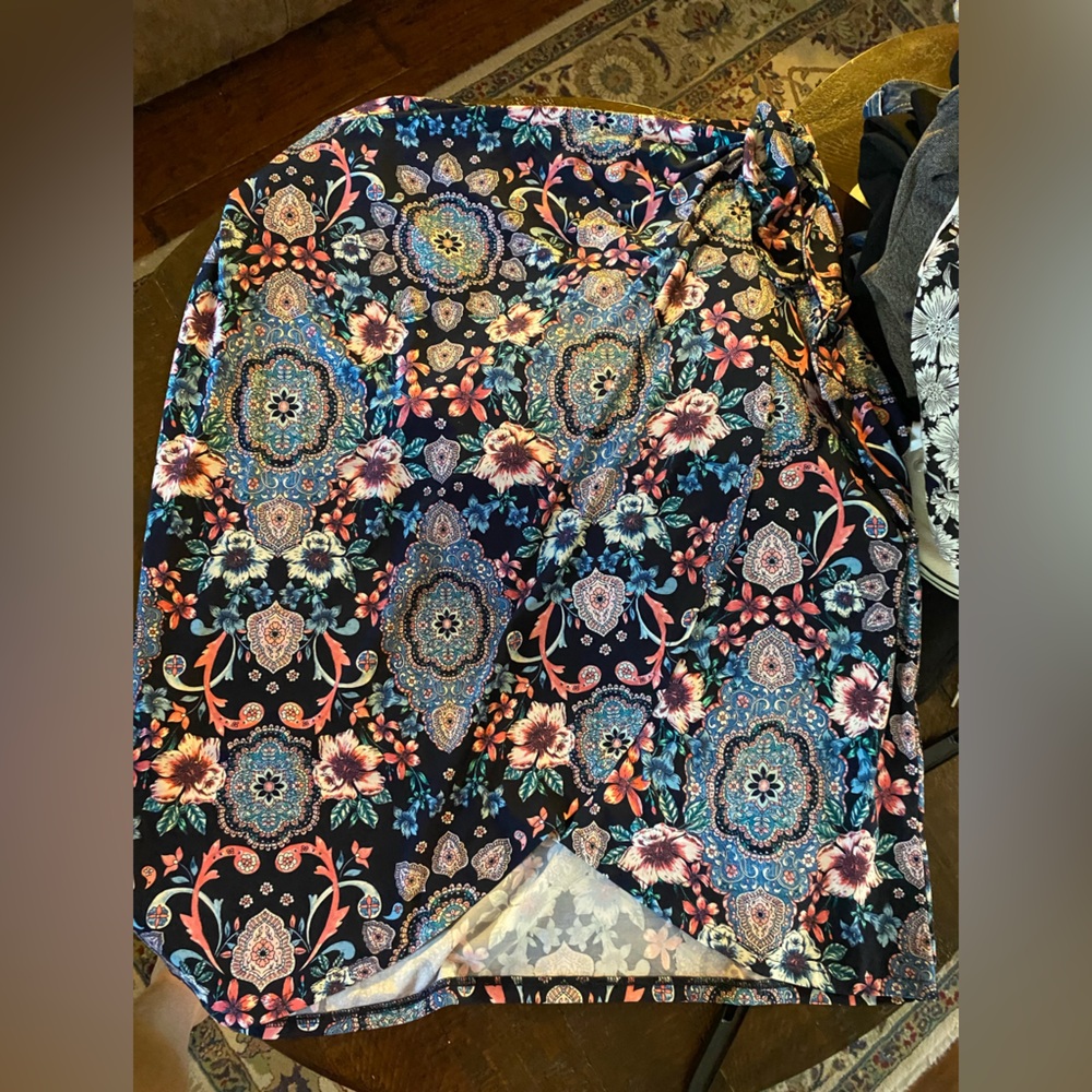 Floral skirt